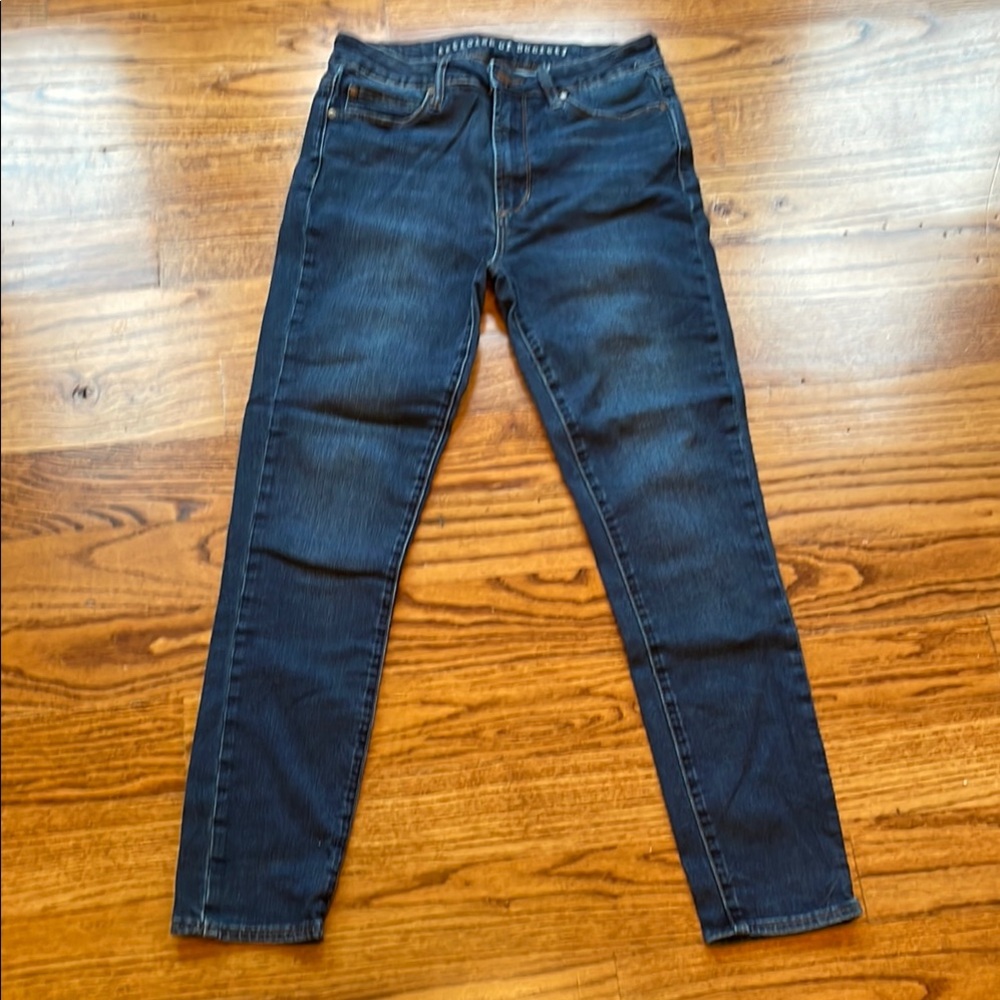 Articles Of Society High Rise Dark Blue Wash SkinnyJeans Size 27